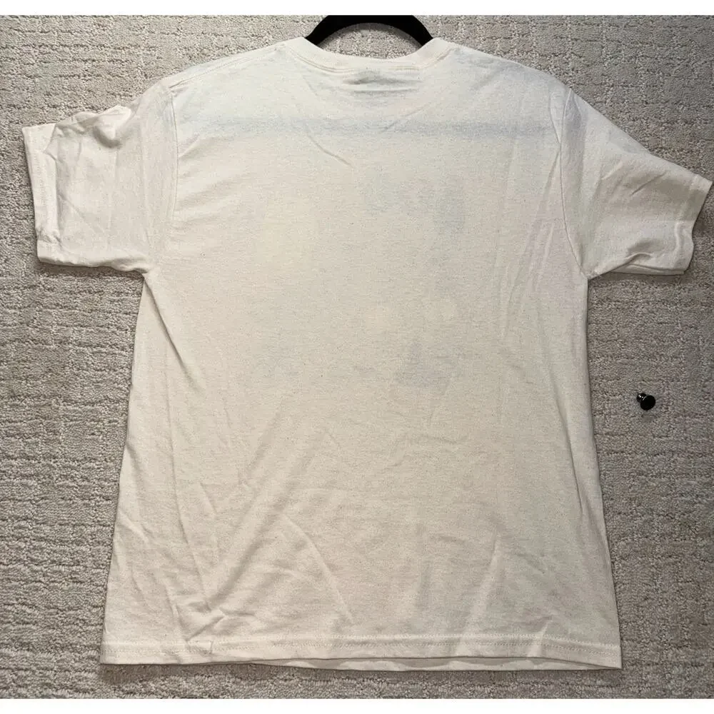 Gildan Heavy Cotton Halloween BOO Ghost Rainbow T-Shirt‎ Youth Medium New